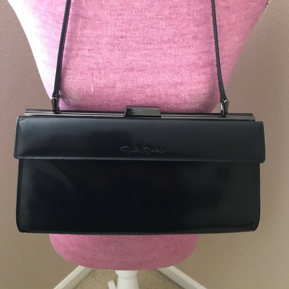 Vintage,Greta Garbo, 3 way reversible handbag !!